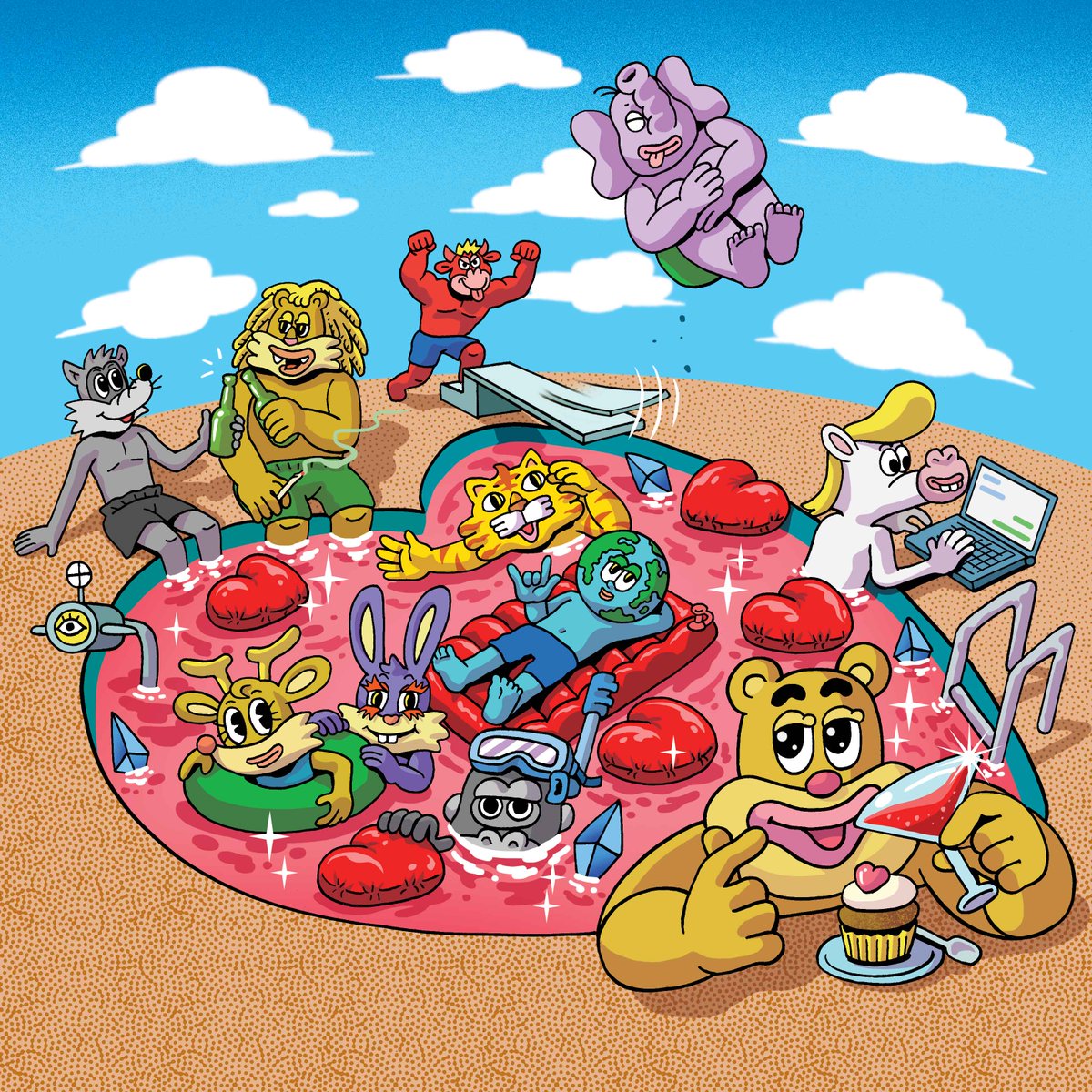 Jungle Class 🌳🐾 tweet media