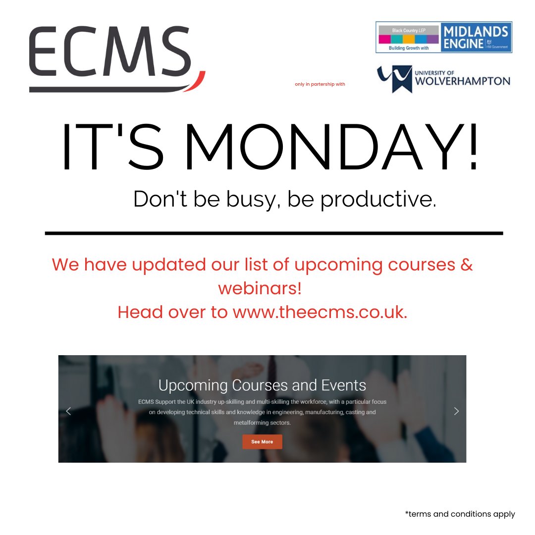 The Elite Centre for Manufacturing Skills (ECMS) tweet media