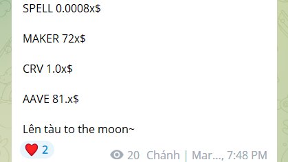 Martin_bml's tweet photo. Theo mình chơi #stablewar nào =)))

#SPELL #MKR #CRV #AAVE https://t.co/zouOVUCLxt