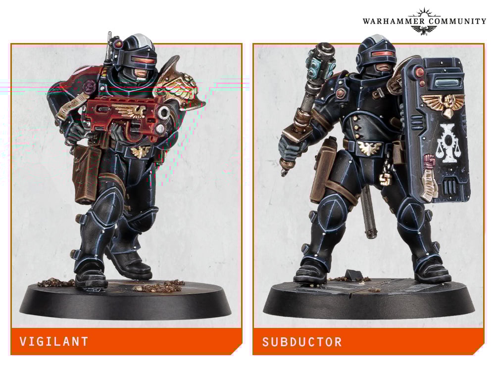 くにゆき(kuniyuki) on Twitter "ウォーハンマー新製品はこのアーバイツ・エグザクションが気になる。ジャッジドレッド的で