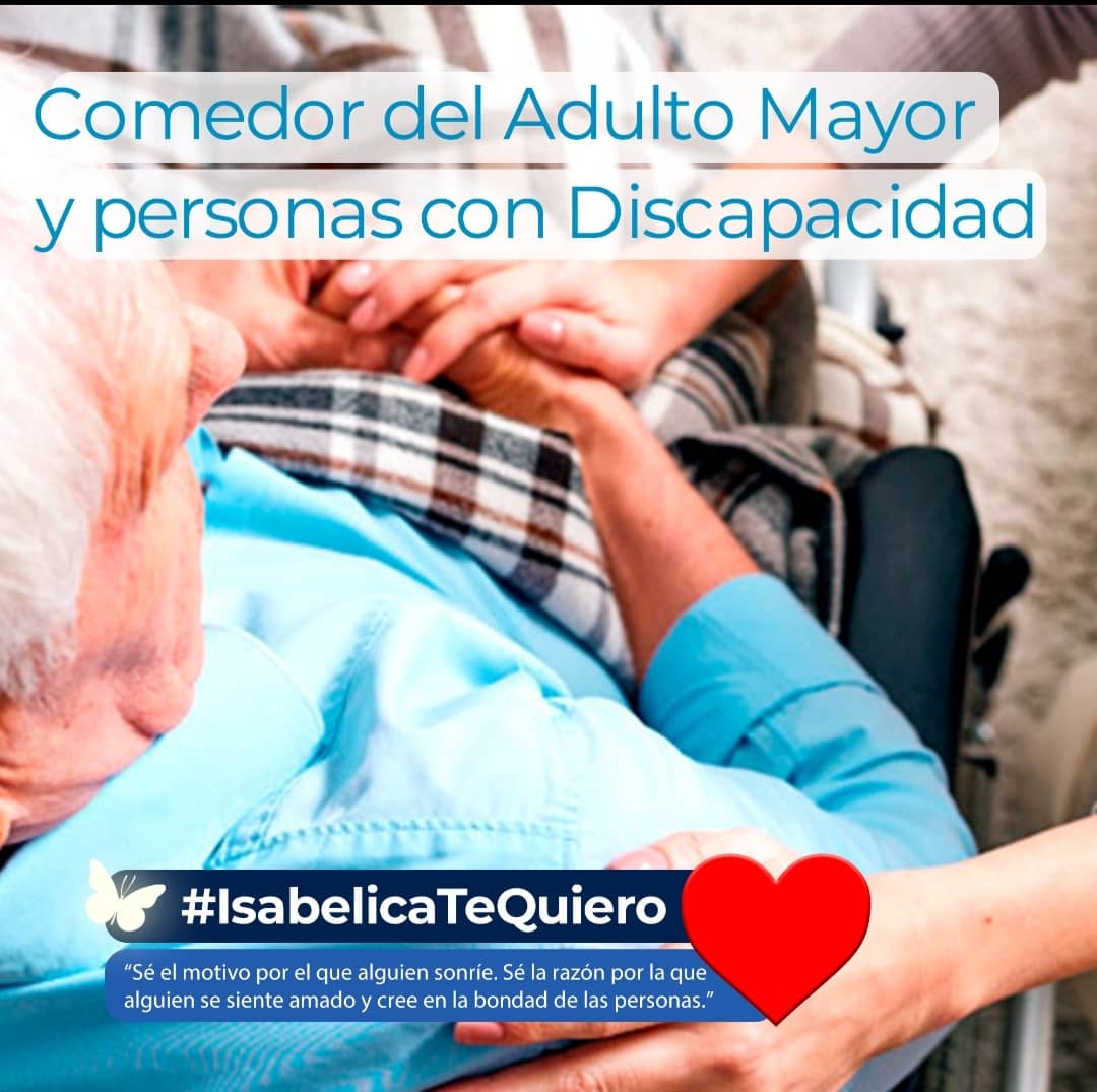 Efemérides
 *13 de febrero 2023* 
Inicio atención a nuestra comunidad
Con la reapertura del
 *Comedor de los Adultos Mayores y Personas con Discapacidad Isabelica Te Quiero ❤️*
Gracias
@NicolasMaduro 
@rafaellacava10 
@Jesusantanderl 
@VTVcanal8 
#AquiNadieSeRinde 
#SomosCaribe