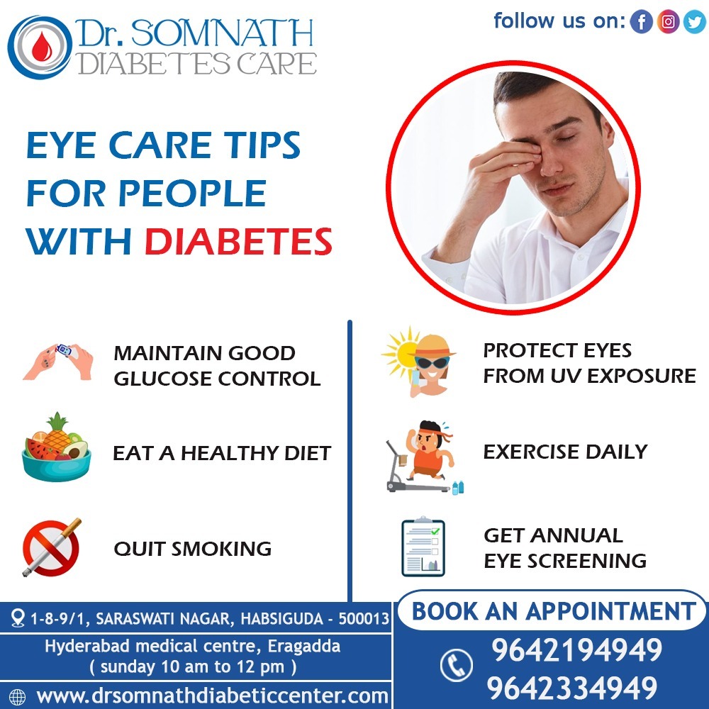 DrSomnath_DC's tweet image. One of the best things you can do for your eyes is to keep your #bloodsugar at near-normal levels. Steady blood sugar control can slow the damage to the tiny blood vessels in your #eyes. This helps prevent or delay the start of #eyeproblems linked to #diabetes