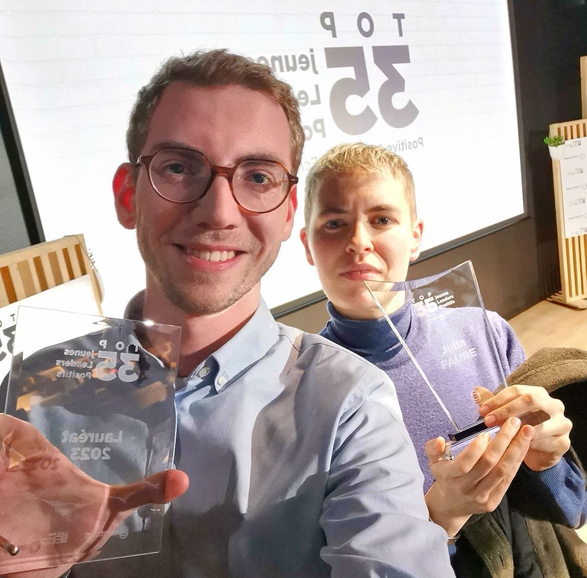 Robin Sicsic dans TOP 21 des Jeunes Leaders Positifs 2023 ! 🏆

Ce concours récompense 35 entrepreneurs de moins de 35 ans qui agissent pour transformer et démultiplier l'impact social et environnemental au sein de leur société 🌍

Un grand bravo à HANDINEO ! 🙌