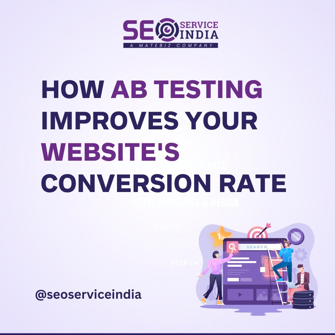 seoservice07's tweet photo. A/B testing, also known as split testing, is a method of comparing two versions of a website or marketing campaign to determine which one performs better. It's a valuable tool for improving your website's conversion rate.
#seoserviceindia #seoservice #abtesting #seoabtesting https://t.co/u8fUCWcXnS
