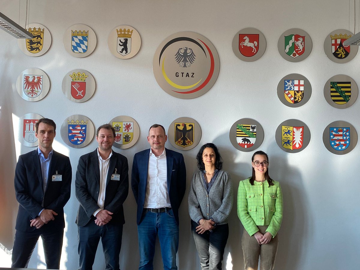 On 7-8 February 2023, a delegation from ICCT visited the German Joint Counter-Terrorism Centre (GTAZ). They received a general briefing on the functioning of the centre, followed by in-depth discussions on the current state of the threat from jihadi terrorism in Germany.