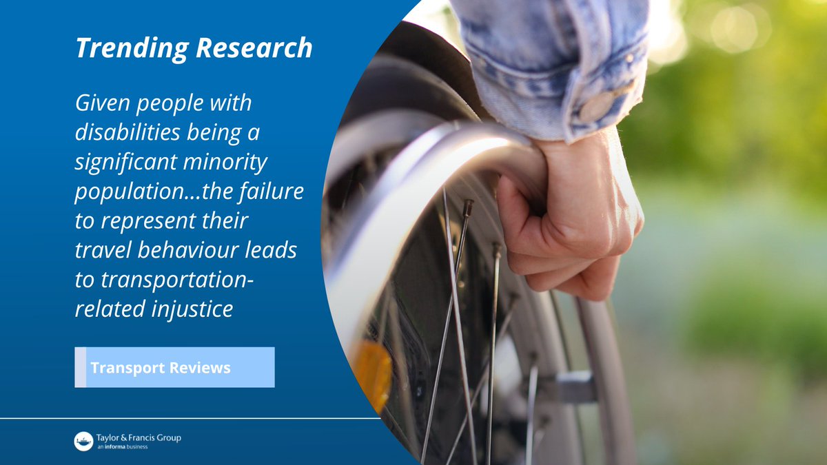 Are disabilities overlooked when planning transportation? ♿ This article from @TransptReviews researches disabled people's behaviour when travelling 🚌 📜 Discover it here : bddy.me/3K07ErJ #Disability #Transport #BuiltEnvironment