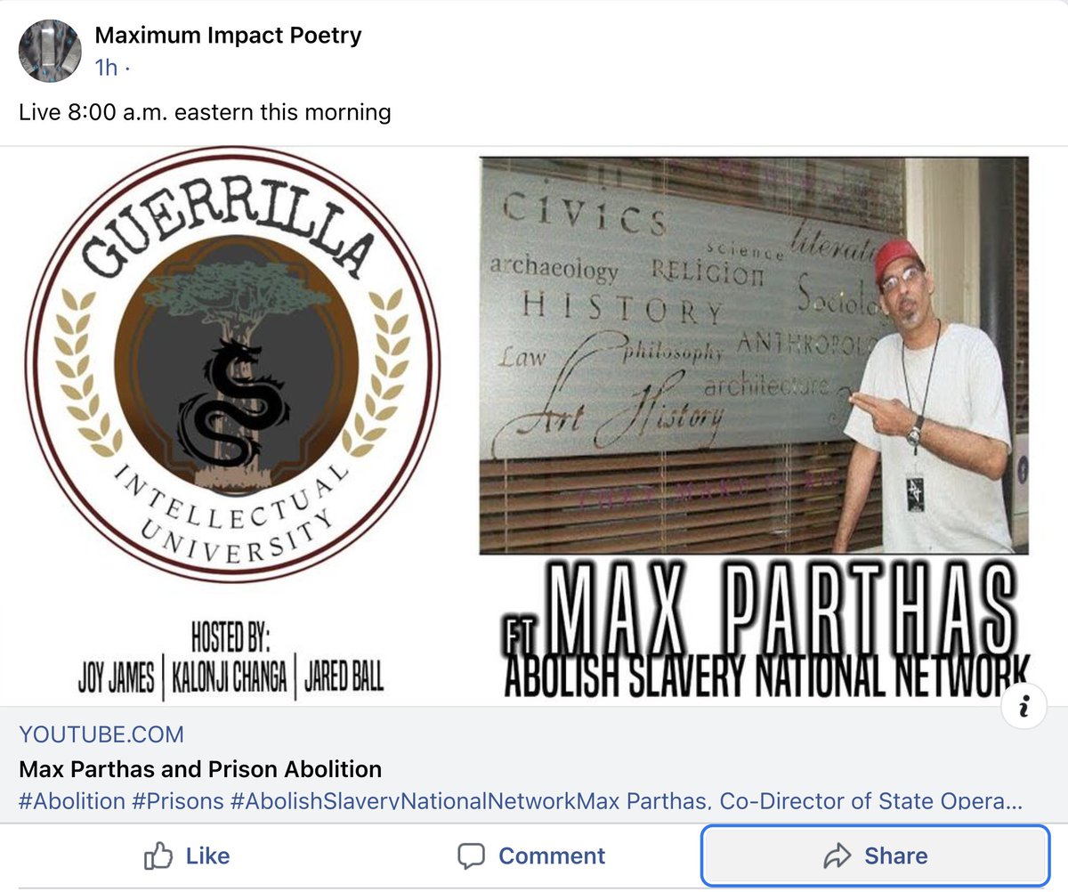 OLGriffin2's tweet image. Live now  youtu.be/S05UG5fQns4 #AbolitionToday