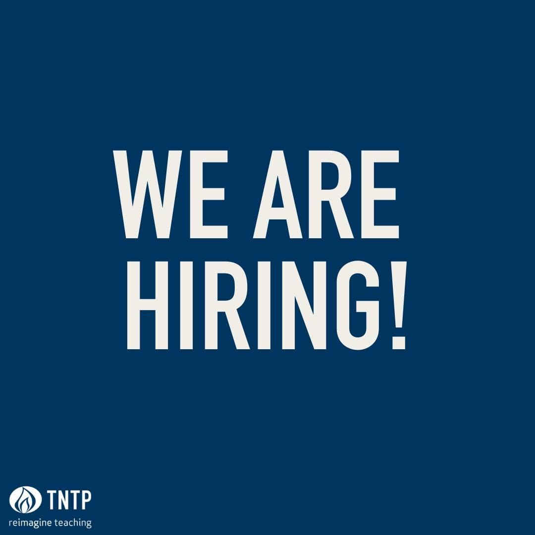 TNTP's tweet photo. If you're passionate about giving kids access to a great education experience, click below to learn more about who we are, our current openings AND their salary ranges. πΎππΎ#salarytransparency
https://t.co/UjyJ1DDx0F
#JoinTNTP #Remotework #WorkinYourPJs #NowHiring #JobSeekers https://t.co/PbwRexEaud