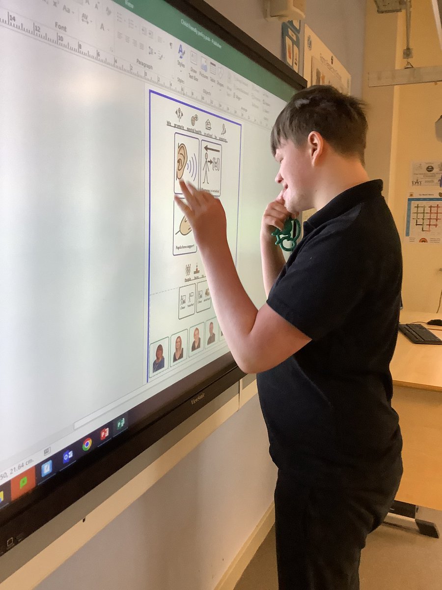 NorthRidgeSch's tweet photo. Class Crossfell enjoyed Children’s Mental Health Awareness Week. Students spent time connecting with each other and thinking about who makes them feel safe. They also explored our new Student Friendly Wellbeing Policy and made a poster to display in class.#CMHA #letsconnect https://t.co/t1Wss1ApQP