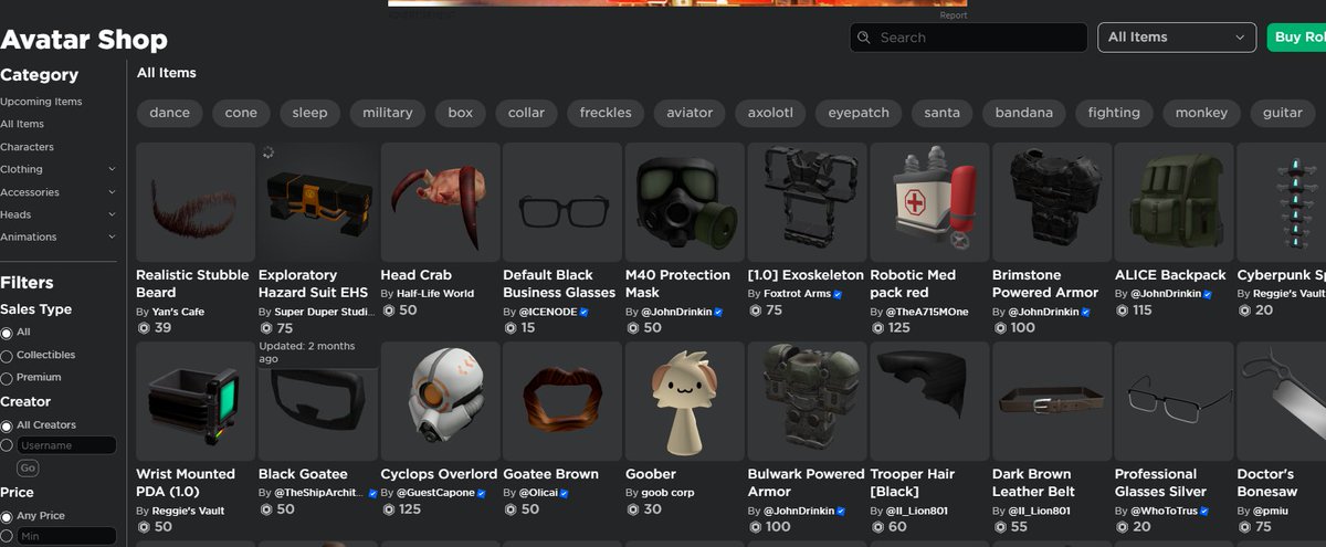 rbx_classic's tweet image. Ayo @Roblox. New catalog update?!
#roblox #robloxcatalog