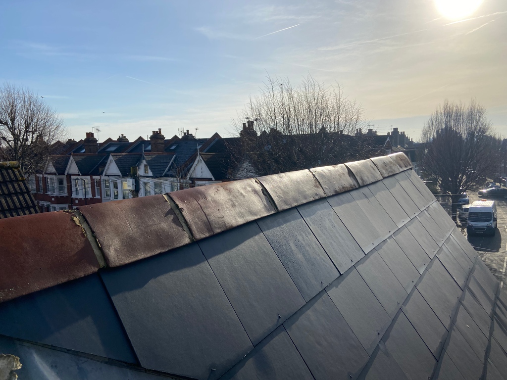 SamuelSurveyor1's tweet photo. Checking out the view from a client's loft conversion. At least the sun's out and the sky is looking lovely! 

If we can help you with the surveys needed for a loft conversion and the #PartyWallAct negotiations and agreements with your neighbours, please do let us know! https://t.co/2l036bi1W9