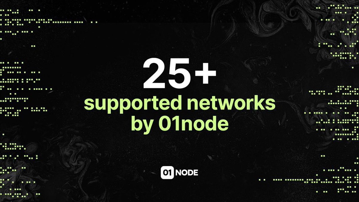 01node's tweet photo. Maximize your earning potential with our high-quality validator node today✊🏻!
Now supporting up to 25 + of your fav networks. Stake smarter, Earn better!
Get started: https://t.co/0jvWaghiQ0
#stakemorewinmore #blockchain #validation #validator #staking #crypto #web3 #01node https://t.co/c8AfBi9BRa