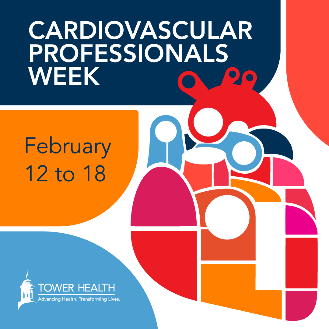 TowerHealthNow's tweet photo. Tower Health cardiovascular teams deliver routine and urgent care for the most vulnerable people in our communities. This week we recognize and thank our cardiovascular professionals for giving their heart and soul to healing the hearts of others.
#TeamTower https://t.co/bX6l89Qu9e