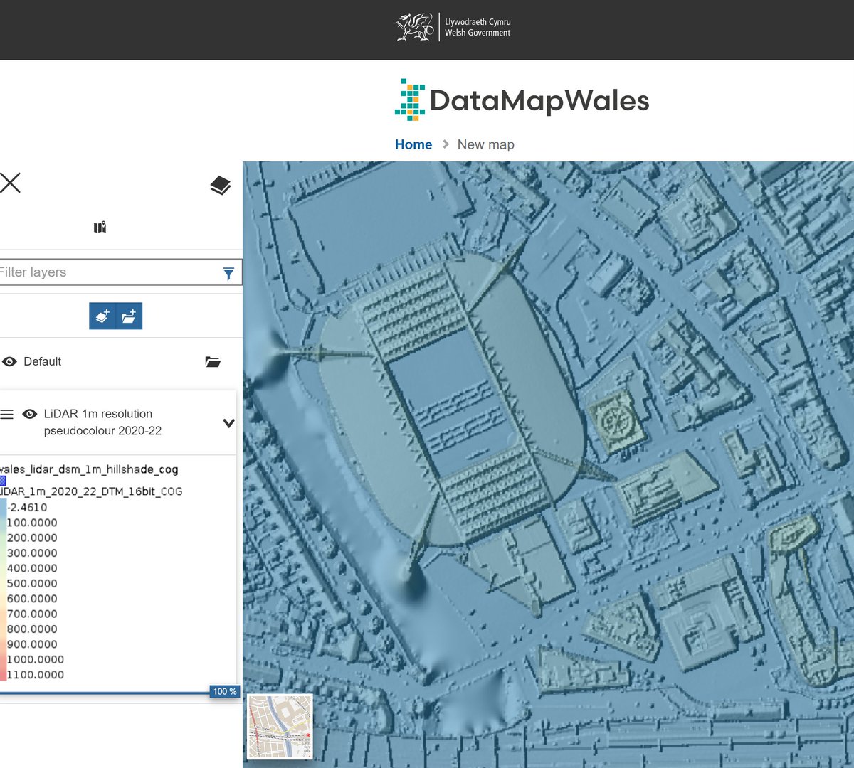 Map Data Cymru tweet media