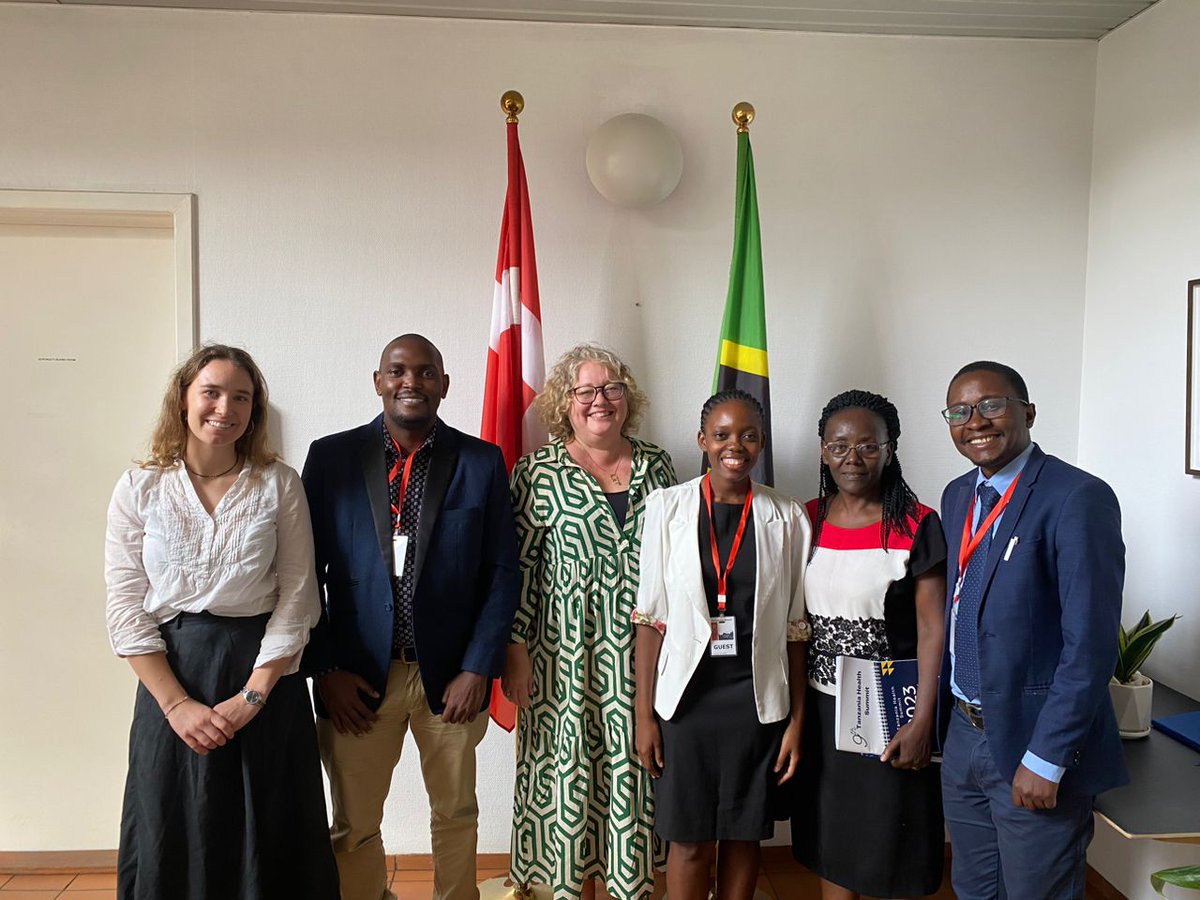 TzHealthSummit's tweet photo. THS team meets Royal Danish Embassy, Tanzania
Areas of partnership exist between THS & affiliate organisations of the Danish Embassy. During the meeting, discussions centred on the enormous opportunities that the 10th Anniversary of the summit #THS2023 presents.
#10YearsOfTHS https://t.co/BWIDHoqak0