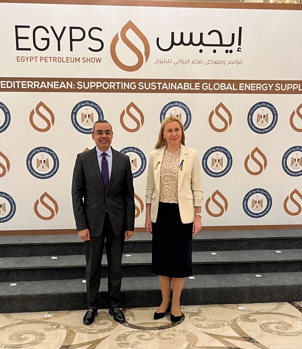 KadriSimson's tweet photo. Good meeting with Osama Mobarez, the Secretary General of the EastMed Gas Forum.
Discussing how the EU 🇪🇺&🇪🇬 #Egypt can step up their cooperation & the role #EMGF can play in it. https://t.co/ZfaKJRCy9T