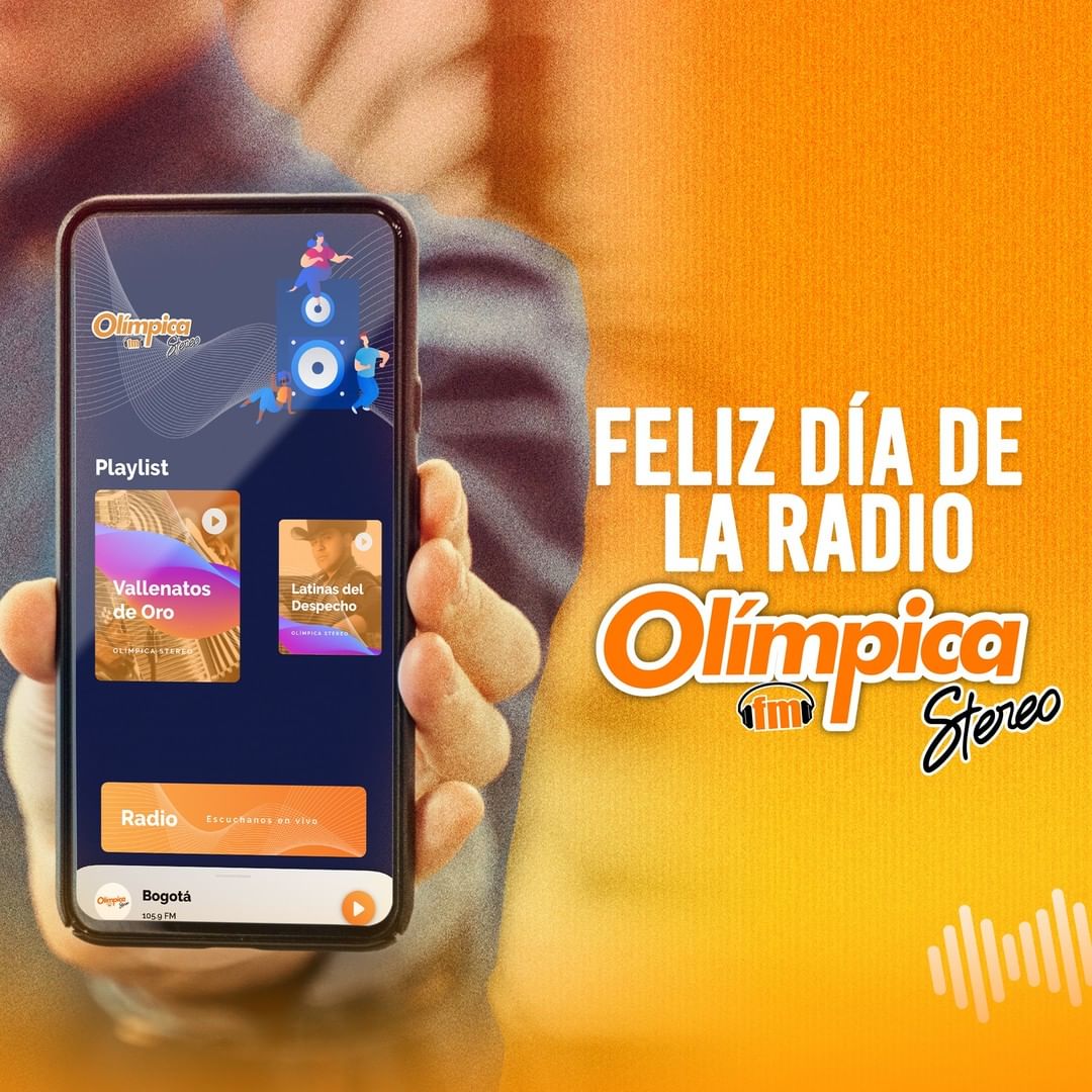 Somos Organización Radial Olímpica, una empresa de Colombia y para los colombianos, amamos la Radio y la hacemos cada día para conectar con ustedes, GRACIAS POR PREFERIRNOS 
Feliz día de la radio

#DíaMundiaDeLaRadio #radio  #yoescuchoolimpicastereo #yoescuchoolimpica