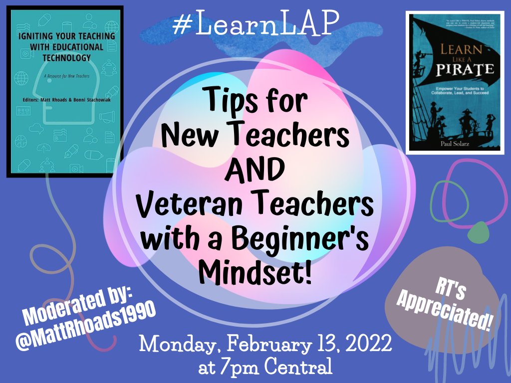 Please join @MattRhoads1990 TONIGHT at 7pm Central for #LearnLAP!

#k12 #edchat #edtechchat #edtech #education #tlap #mbedchat #resiliencechat #ieedchat #asbchat #tosachat #txeduchat #UKedchat #waledchat #rethink_learning #CelebratED #122edchat #tnedchat #1stchat #21stedchat