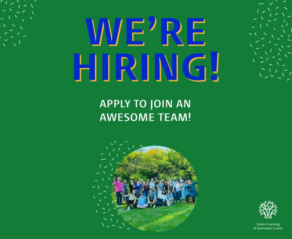 LLInC_Leiden's tweet image. We're hiring!
Are you a Dutch speaker looking for a great opportunity to join a welcoming and helpful team? #LLInC is currently hiring for a #LearningExperienceDesigner & an Administratief Medewerker.
We eagerly await your application!
Apply ➡ lnkd.in/eUkprNn5