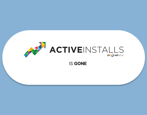 Active Installs for WordPress tweet media