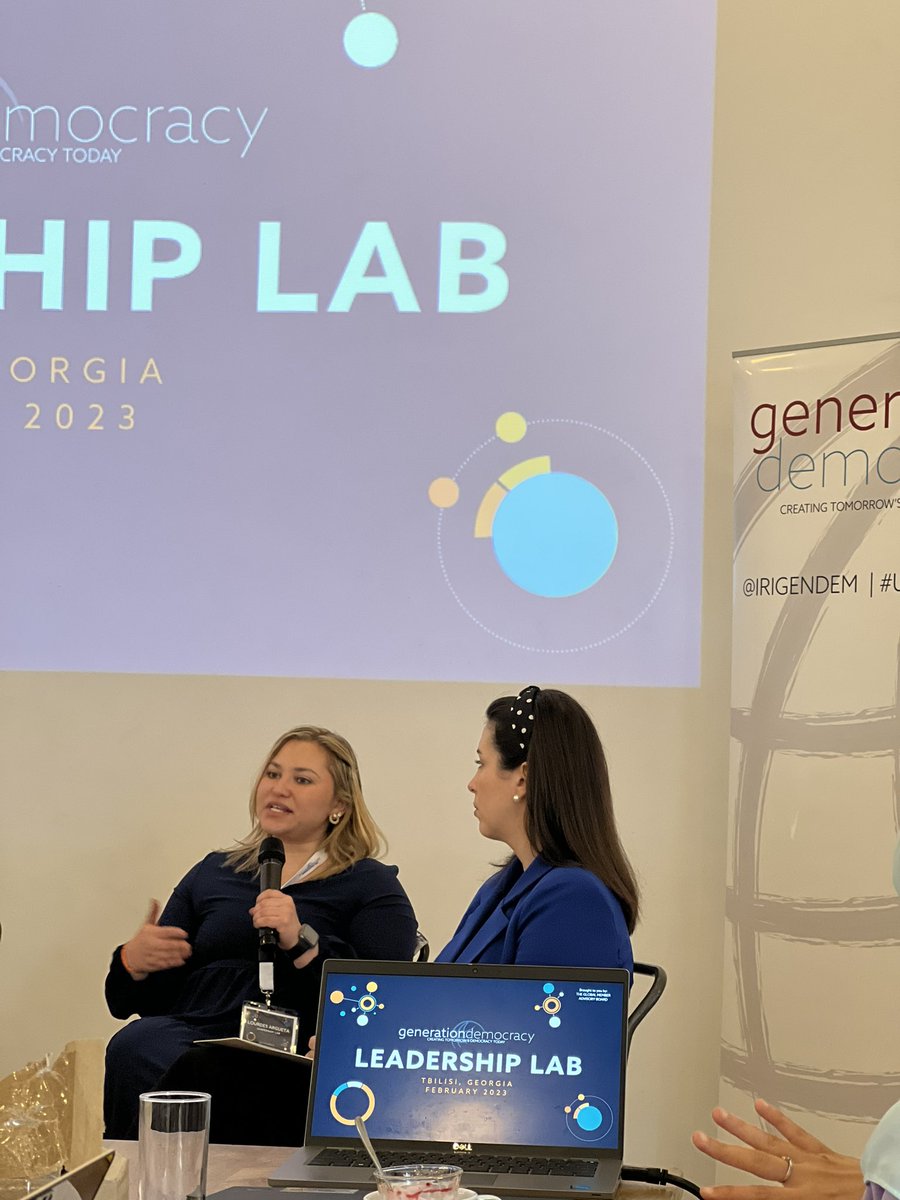 IRIGenDem's tweet photo. What a weekend 🎉💥 

Hosting this powerful experience with young people from Europe, Eurasia and the Middle East North Africa has been humbling. The #GenDemLeadLab was a reminder that the world is safe in the aspirations and work of passionate youth leaders. 

#UnitingYouth https://t.co/f4iFQlMEWf