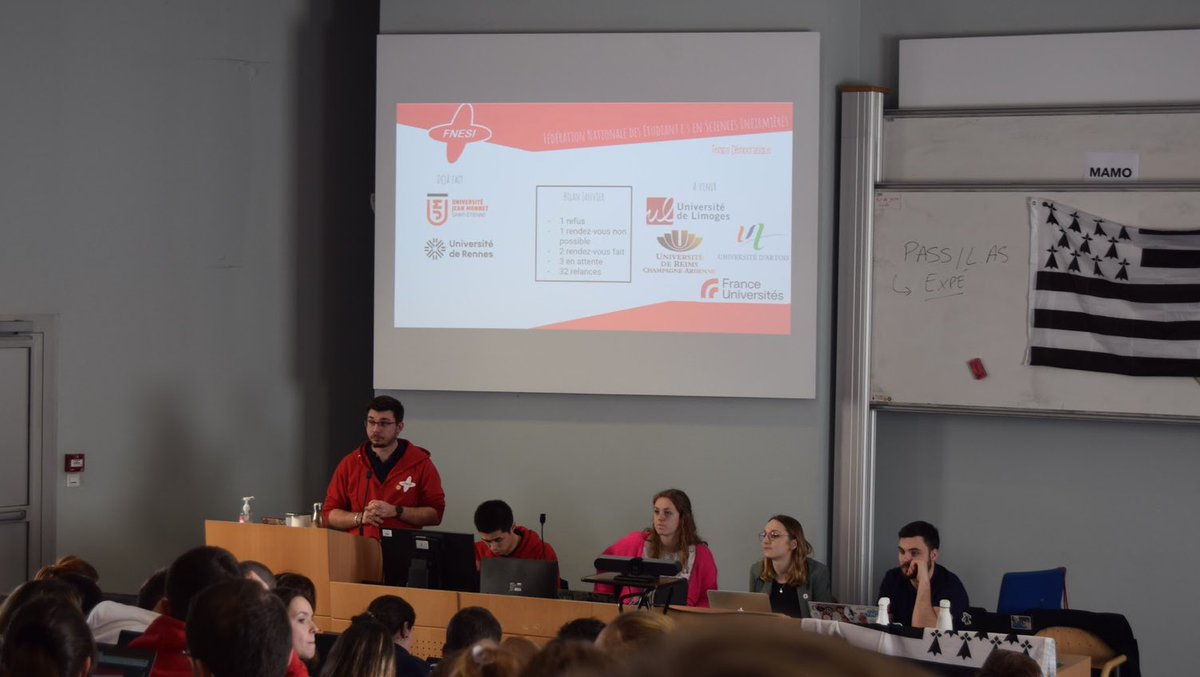 #CA I 2e Conseil d’Administration organisé par <a href="/capside_bde/">Association CAPSIDE</a> et <a href="/AsebsiCB/">AsEBSI</a> à #Brest ! Échanges sur :
➡️ Programme M avec @gpm_fr 
➡️ Valorisation du #tutorat 
➡️ Intégration #Universitaire 
➡️ Conditions de #stage et arrêt de #formation 

Engagé·e·s pour notre future profession !