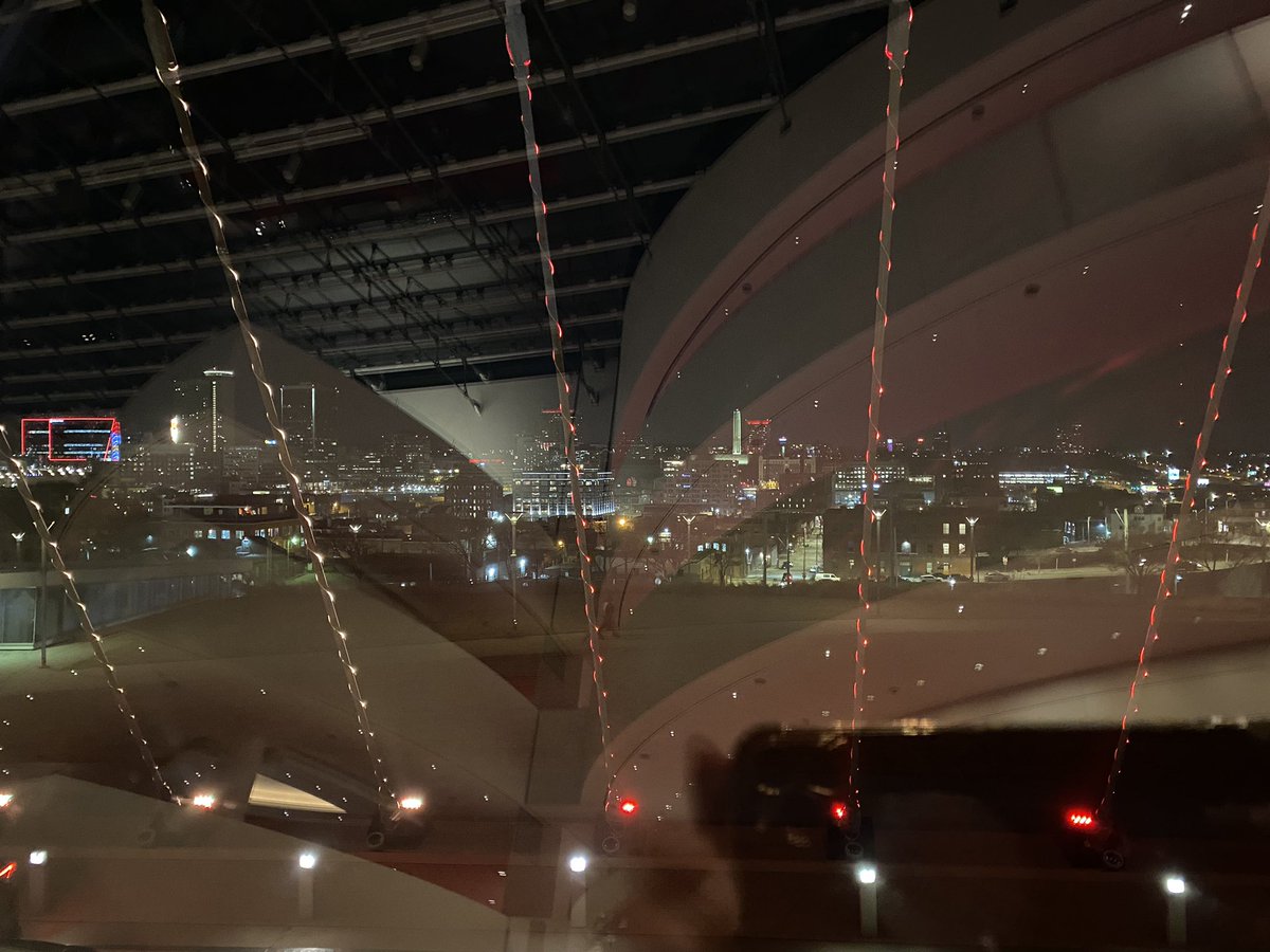 melfugazzotto's tweet photo. Kiddo &amp; I were downtown last night when #KansasCityChiefs won #SuperBowl2023 
The energy, the joy, the noise 💥🎇🥳
Hotel rooms downtown have already doubled in price. #imaplanner https://t.co/arEN4B43jN