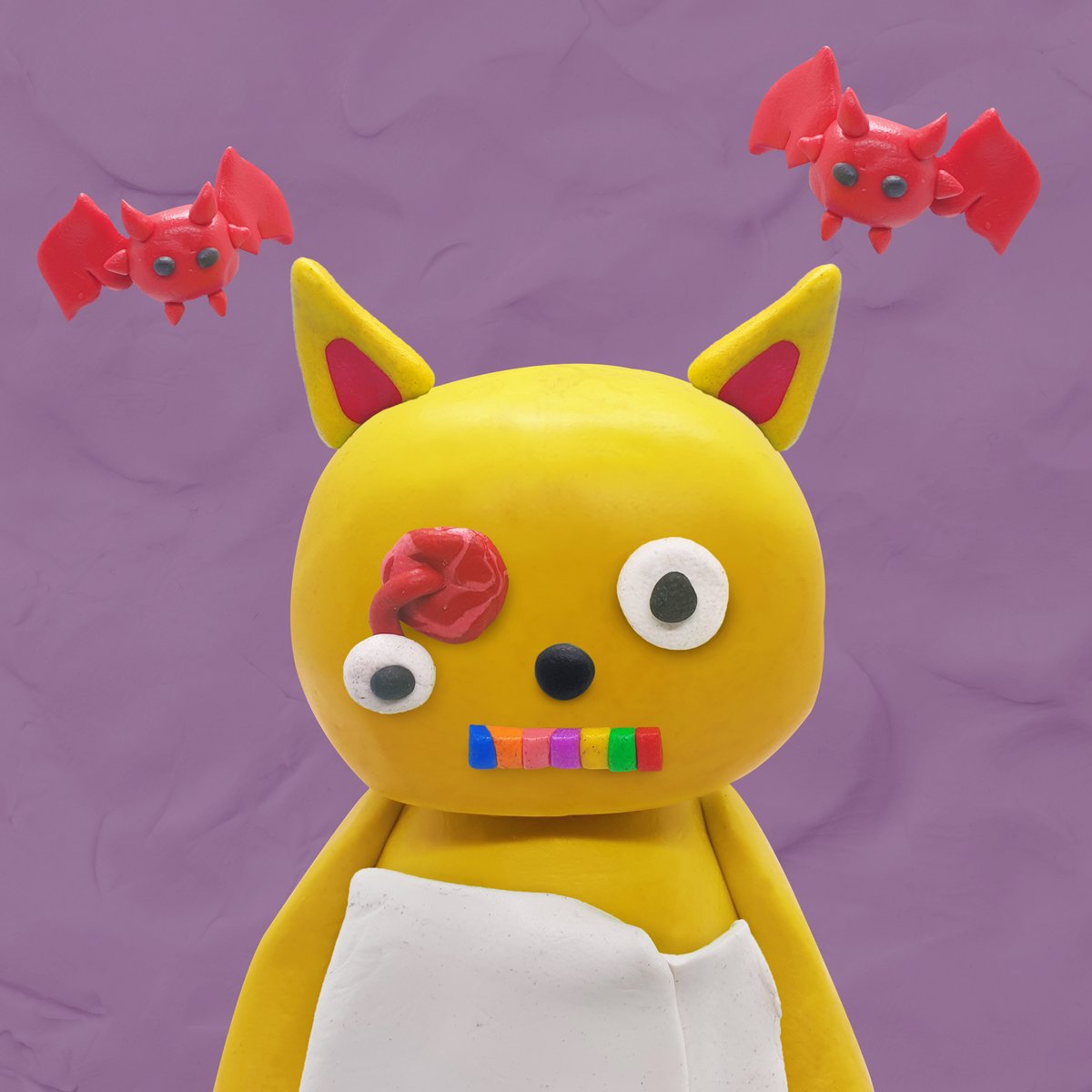 Remember to take a look in the mirror after a bath, in case your eye falls out🤪

Scary+Cute ClayMonster coming your way!

⭐️Website with project details soon
⭐️We will be picking Monster Pass winners by the end of the week

#CNFTs #NFTs #CNFTCommunity #CNFTCollection