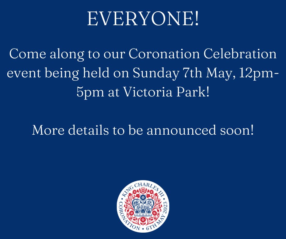 HHTCNews's tweet photo. Shops, Businesses, Nurseries, Schools, Groups, Organisations- EVERYONE!  We'd like the whole town to be involved with the Town's Coronation Celebrations👑
Please contact imogen.wilson@haywardsheath.gov.uk to find out more, or register your participation!
#HaywardsHeath #MidSussex https://t.co/mOQbKjSxMA