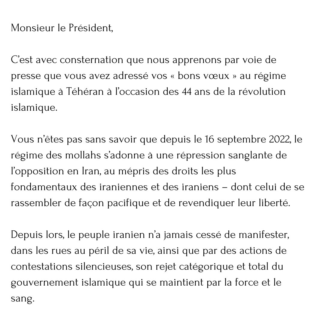 DelariveLeila's tweet photo. Quel faux-pas politique de la part de @alain_berset !

Quel manque de considération pour les morts et les victimes du régime islamique depuis 44 ans !

Partagez svp 🙏🏻 https://t.co/U63pUTjoUd