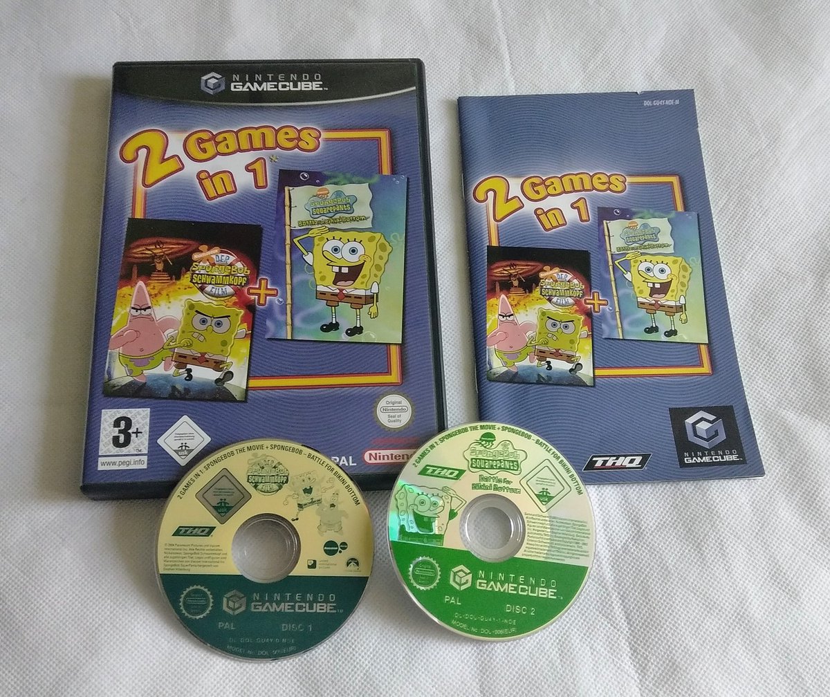 bakersarah2's tweet photo. https://t.co/dgiKX2WLKO
Selling more Gamecube games on eBay! #GameCube #SpongeBobSquarepants https://t.co/uF2mZtWBn6