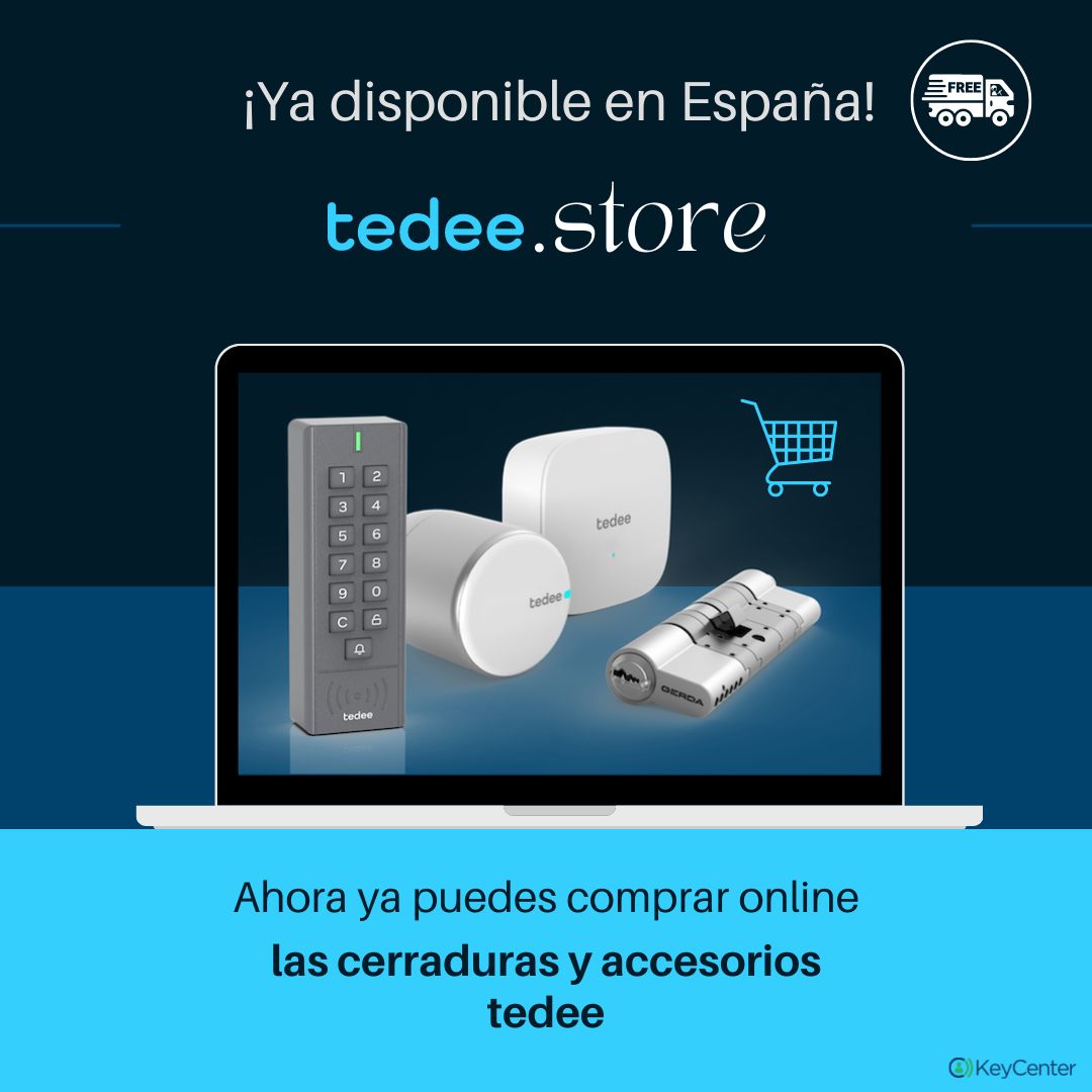 KeyCenterSmart's tweet photo. #FelizLunes !Ya disponible! Compra online las cerraduras inteligentes #tedee y sus accesorios #smartlock ENVÍOS GRATUITOS EN ESPAÑA
Entra a la tienda https://t.co/iQUVtQxqzc https://t.co/m7ijkUptvW