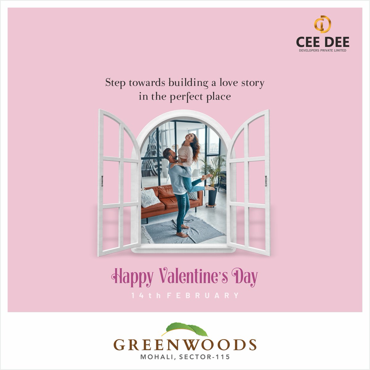 Happy Valentine's Day from Greenwoods.

#greenwoods #realestate #comingsoon #happyvalentineday #valentineday #monthoflove #plots #dreamhome #tricity #property #mohali #affordableprice #plot #plotsforsale #independent #propertyforsale #affordablehomes #affordableplots