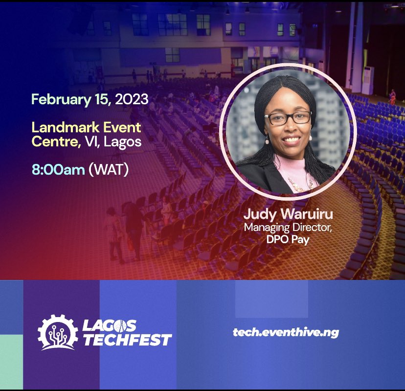afritechseries's tweet photo. Judy Waruiru, Managing Director, DPO Pay joins the speaker line up at the Lagos Tech Fest.
Judy will be sharing key insights on building a collaborative firewall against fraud in Nigeriaβs fintech ecosystem.
π: https://t.co/FIVGnfIHPA
#lagostechfest #dpopay #dpogroup https://t.co/zViGOHruIK