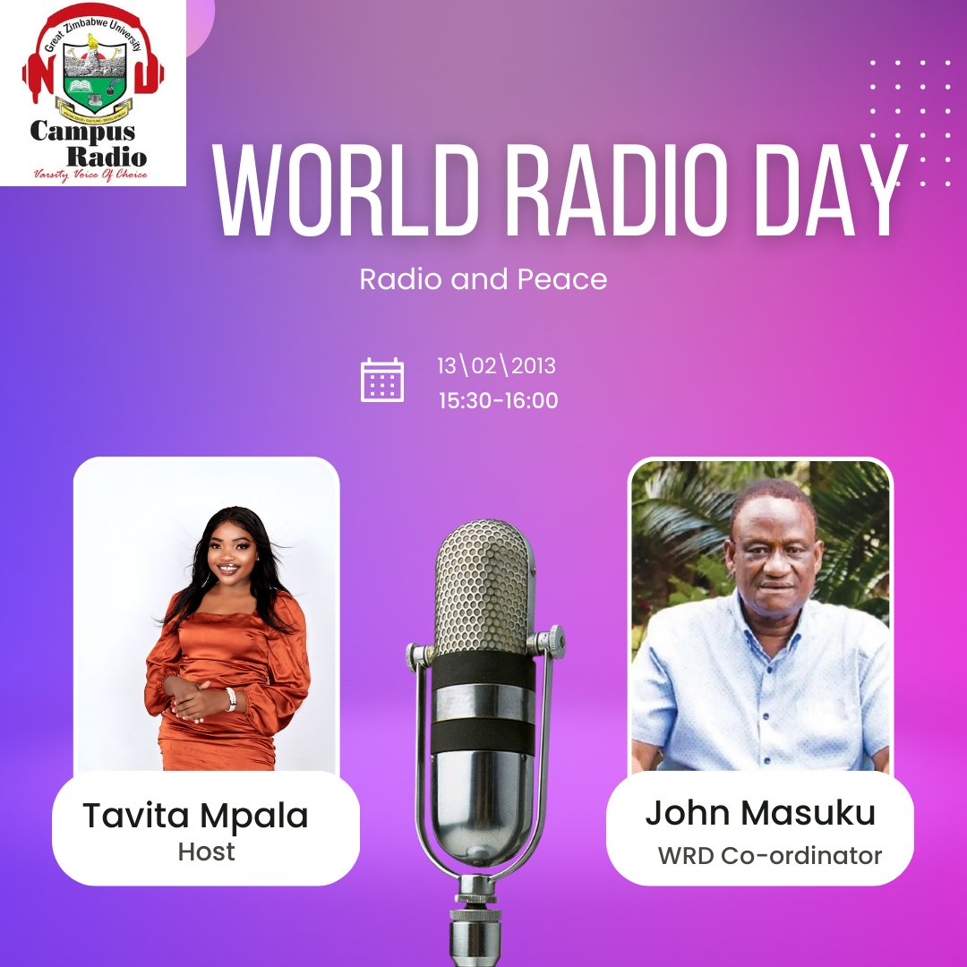 Happy World Radio Day

#radioandpeace