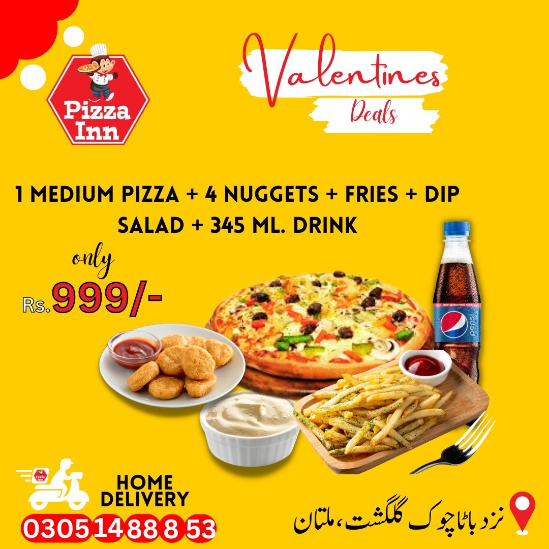 pizzainn_02's tweet photo. February 14th is approaching, and whether or not you have someone special to share Valentine's Day with, there will always be food. For your happiest, saddest and all those in between moments, Pizza Inn will always be there for you at your every special day.
#valentinesday2023 https://t.co/D7yb84jGiy