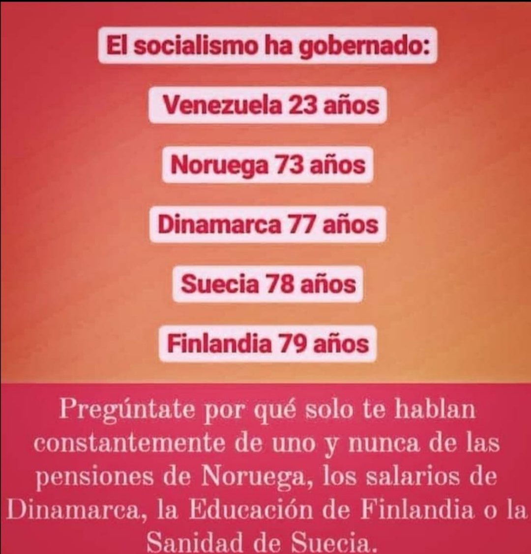 Vhgkasparov's tweet photo. Porque no les conviene 

Es que Socialismo solo es Cuba y Venezuela 🥵🥵🥵 https://t.co/KfrOktYZs0