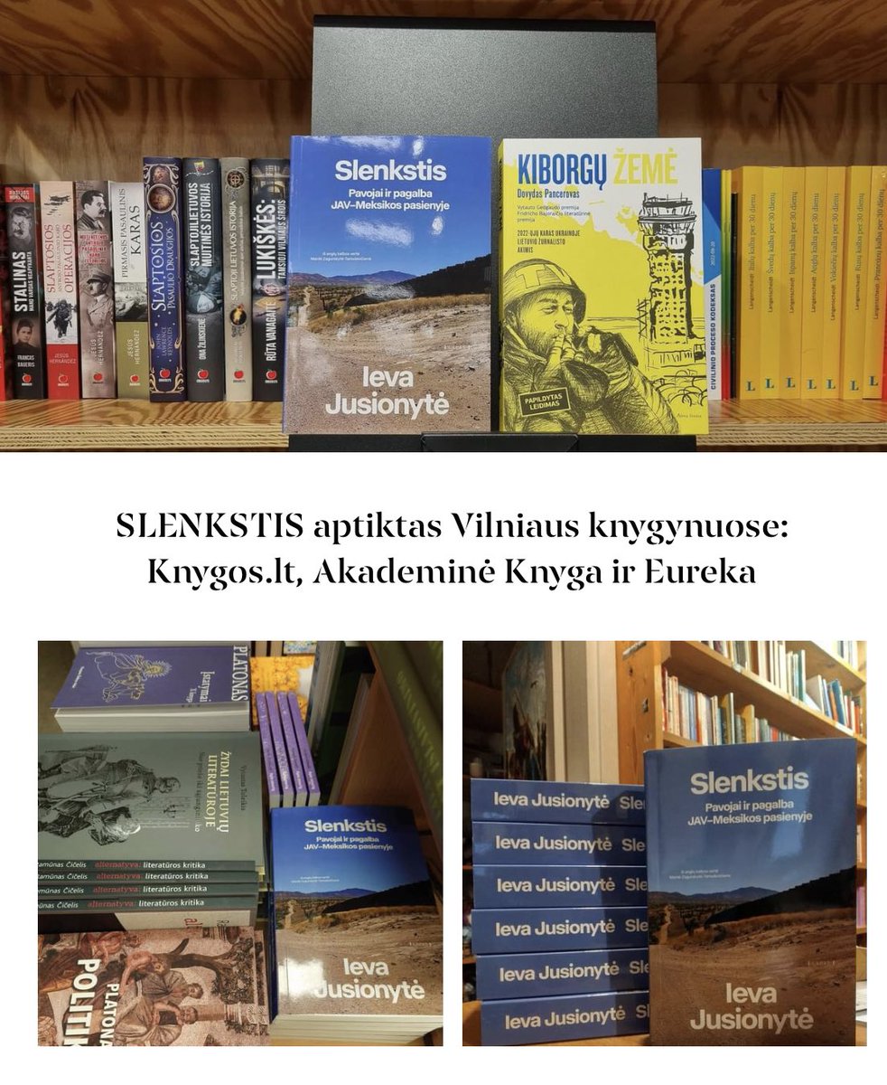 ievaju's tweet photo. Lithuanian translation of #ThresholdBook seen in bookstores around Vilnius https://t.co/Ogxb9H76fE
