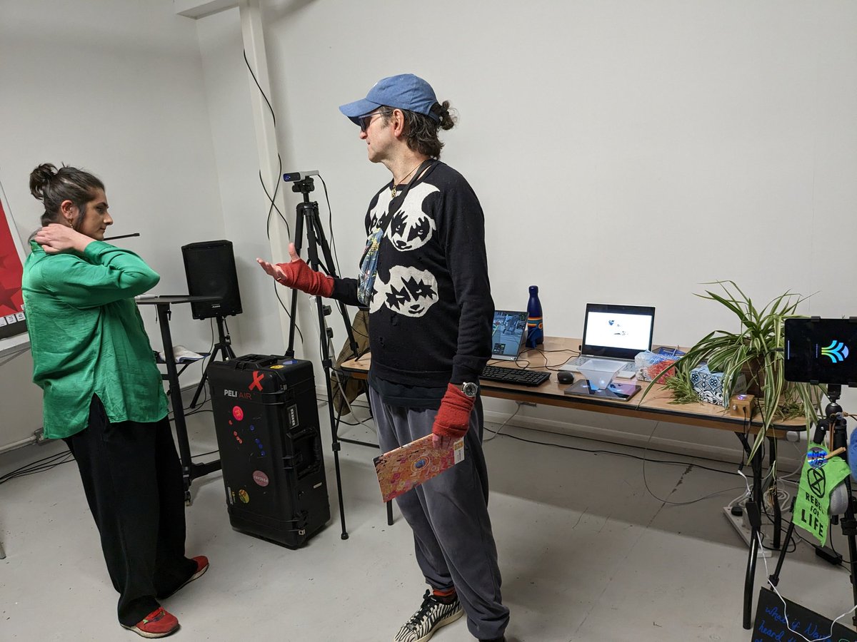 Beatroot's tweet photo. The start of a week of Tech @BOMlab for #openworlds lots of ideas and inspiration and it's only day 1 https://t.co/JTgZHLIAvj