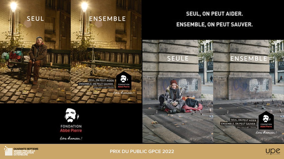 📣🏆 Prêt pour la 48ème édition du Grand Prix de la Communication Extérieure avec l’UPE ?
⏪ Retour sur la 47ème édition de ce Grand Prix avec le palmarès du Prix du Public 2022…
#communicationexterieure #OOH #DOOH