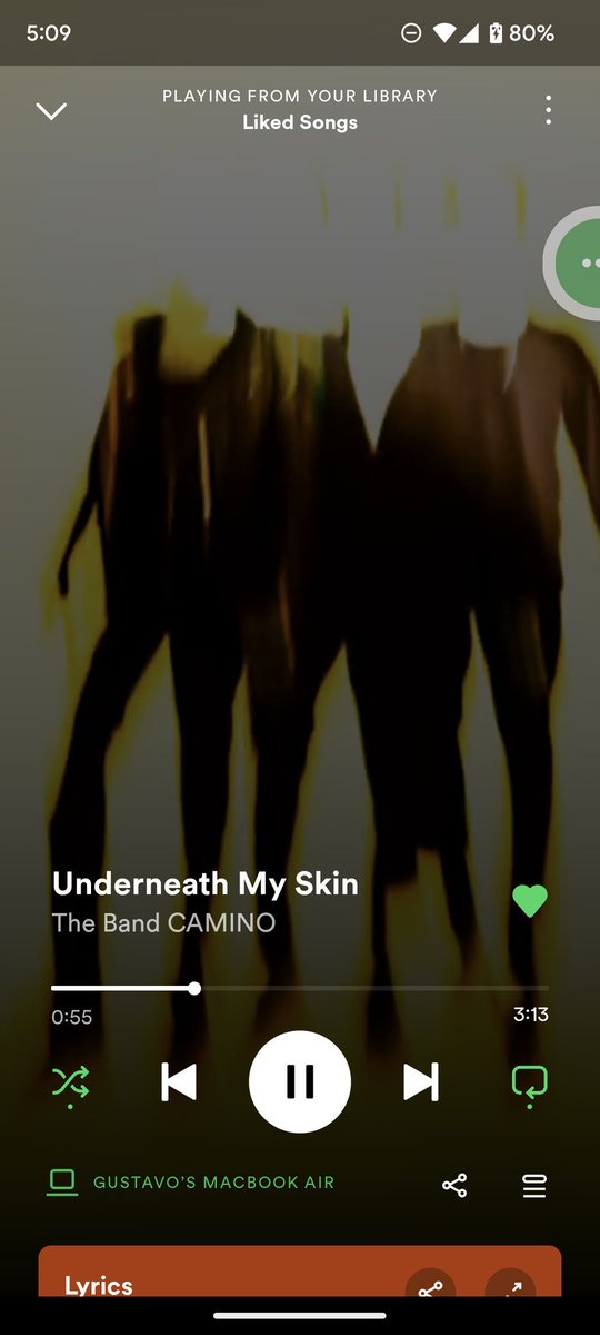 Gussucre's tweet photo. @MeetBadger project getting the green light while grooving with @thebandcamino https://t.co/woU0FK9vQK