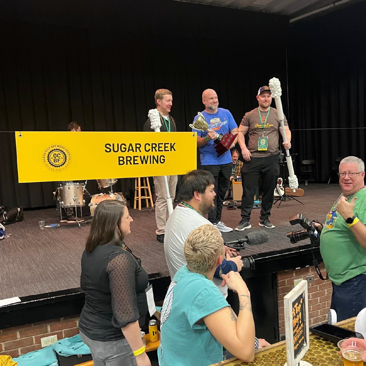 We had a great time at the @qcbrewfest this past Saturday! We were grateful to sponsor the event in support of @ProjectLifeMovement, a Charlotte-based non-profit that matches healthy stem cell and bone marrow donors to patients in need. Cheers to a great cause! 🎉