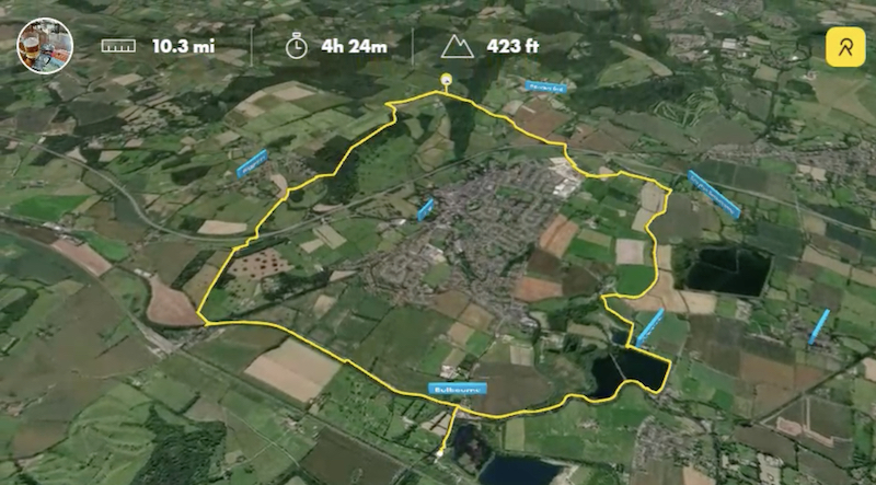 HertsWalker's tweet image. One for all who have asked for longer walks. The next is about 10 miles with almost 210m of total ascent. It&apos;s a loop around #Tring. The actual walk might be different from this preview when it&apos;s published. 

relive.cc/view/veqzXeM3D…

#Hertfordshirewalks #freewalks #Hertfordshire