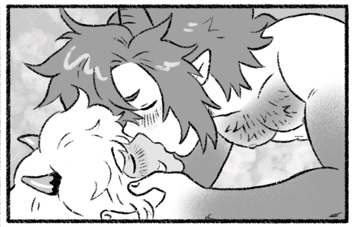 Pages 461.01-461.03 are up now for my patrons 👀 we're into a 16 page long bonus 18+ scene… just in time for valentines!! 