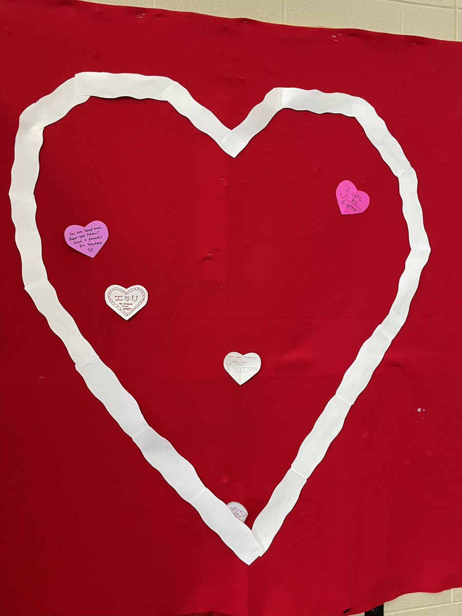 Stop by the LC to leave a kind message on the heart. <a href="/LkOrionHS/">Lake Orion High School</a>