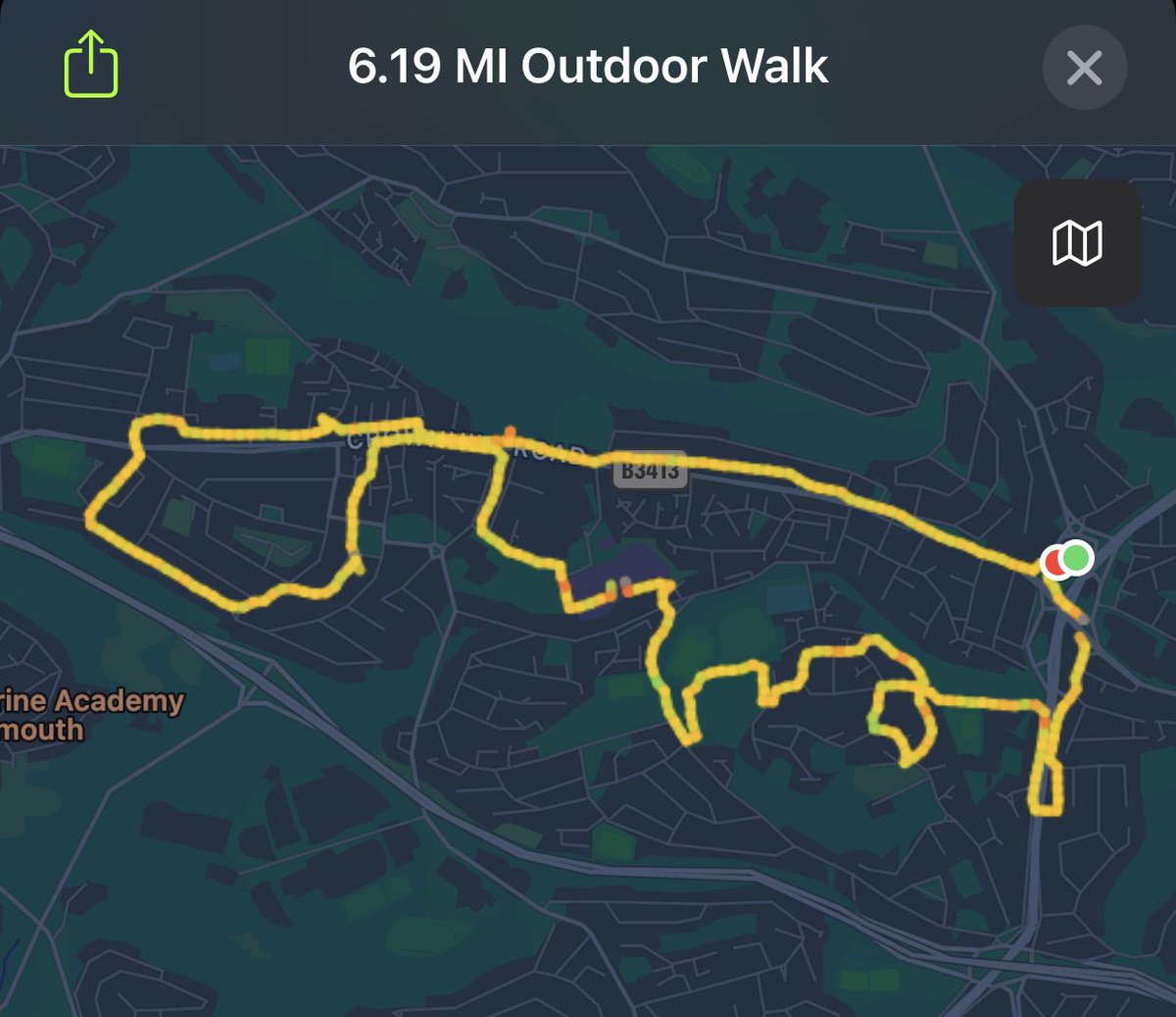 6.19 miles covered on foot this morning. Lots of positive interactions within the community, and engagement with Transit Way business owners who have highlighted teenagers causing ASB during the evenings. Lots to work on, but a positive start to the week. 👮‍♂️🚓