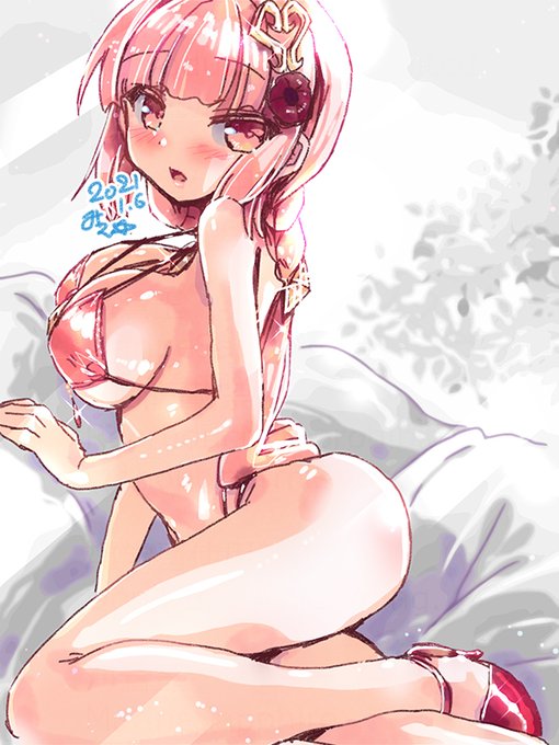 ※微エロ、でっかい水着の環さん大好き^^ 