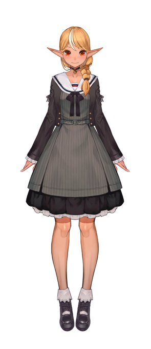 ルーズサイド(三つ編み)テール
#フレア新髪型予想 