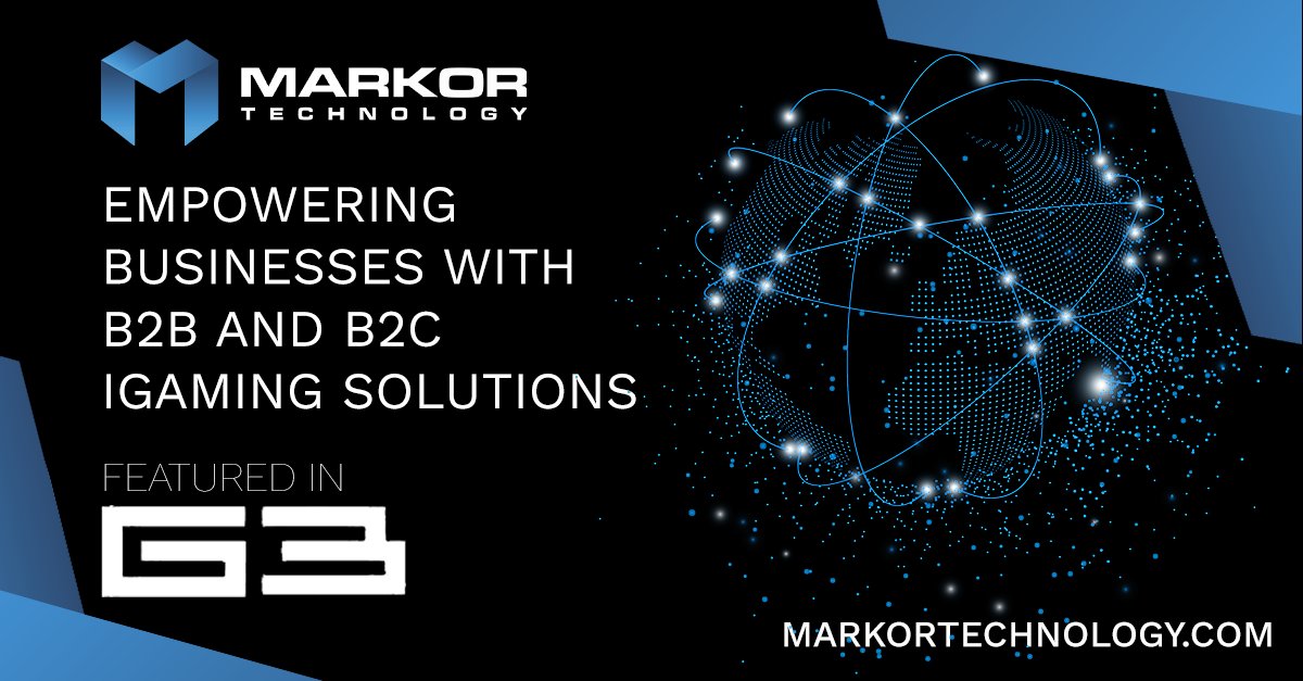 MarkorTech's tweet image. With our recent feature in the @G3imagazine Spring Showcase, it’s clear to see why more clients are choosing to power their #business with us. We help #iGaming businesses to expand &amp;amp; enhance their online offering in a wide range of global markets. Read on: bit.ly/3E2sUJR
