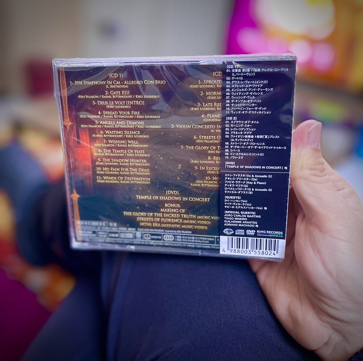 cadeopente's tweet photo. Got this @falaschioficial from @CDJapan | top notch website! #cdjapan #edufalaschi #templeofshadowsinconcert https://t.co/DHr8ASvjOH